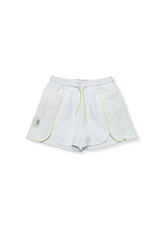 008 | Tennis Collection | Slogan Patch Sports Shorts
